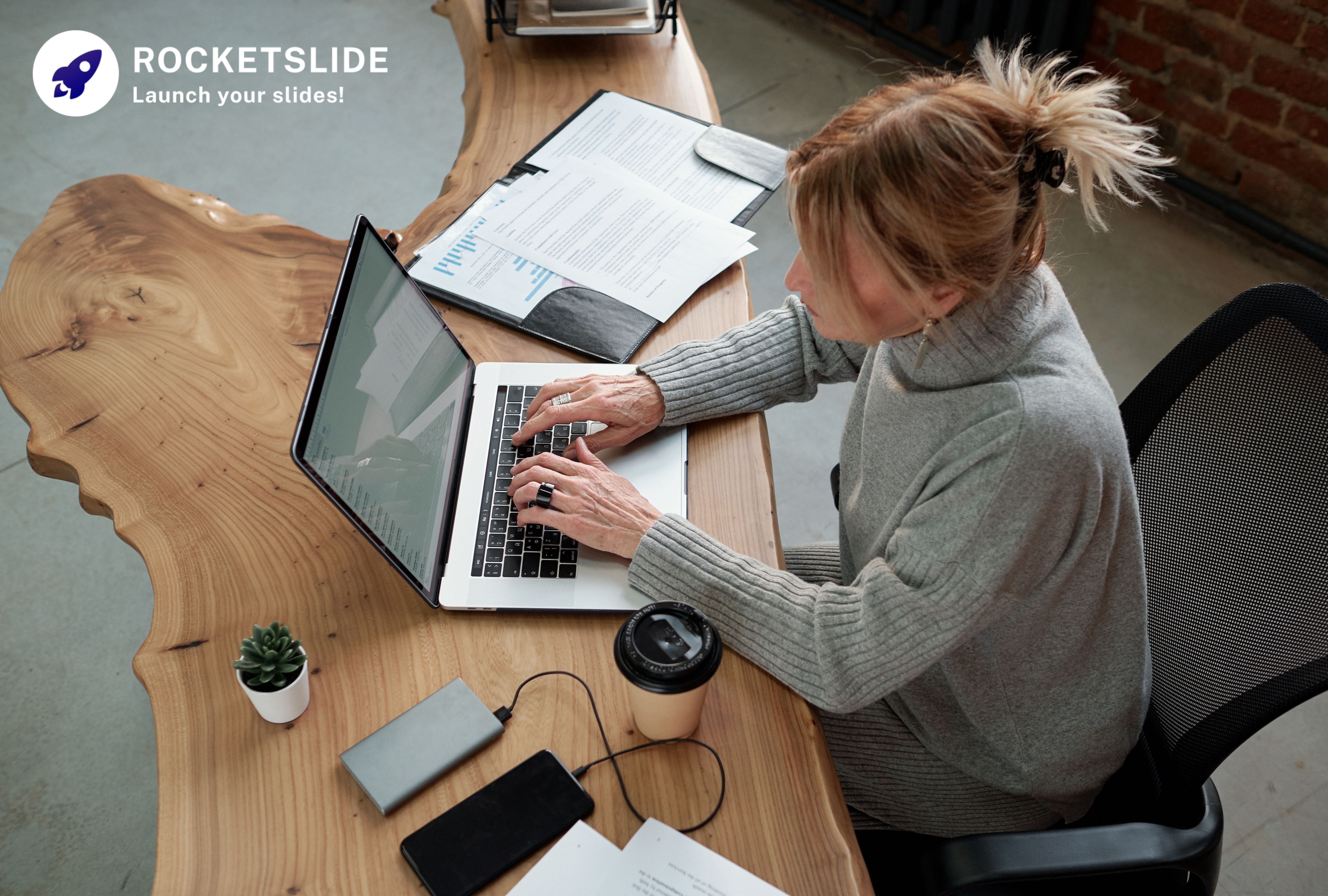 RocketSlide for Quarterly Reports and Executive Presentations