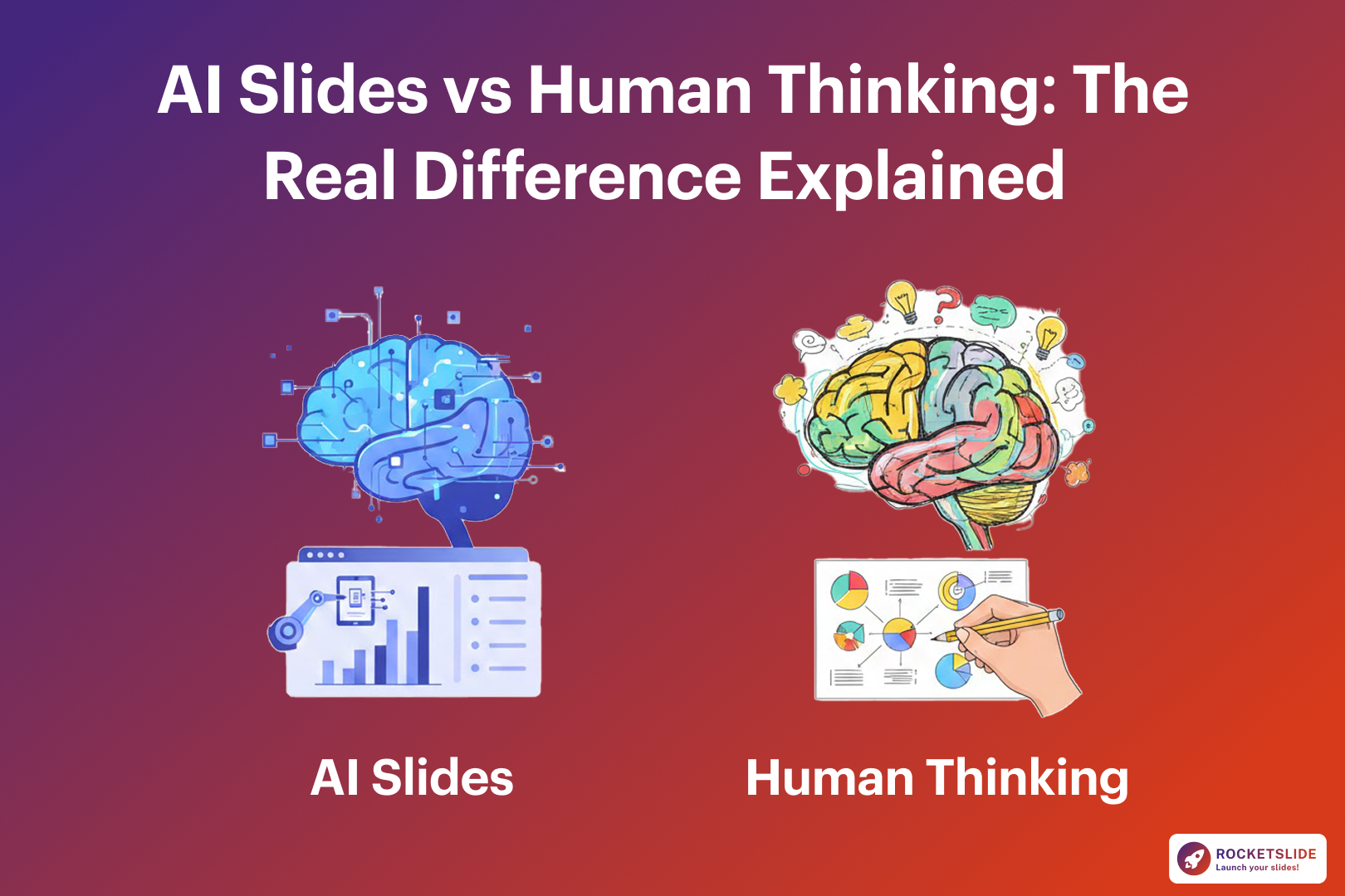 AI Slides vs Human Thinking