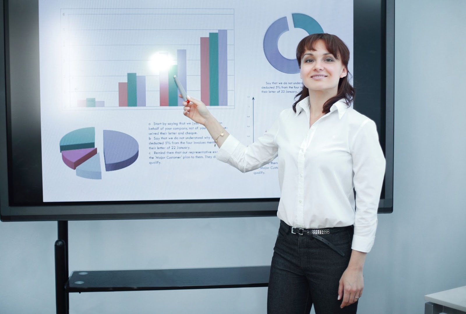 Presentation display